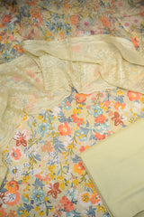3PC Unstitched Ladies Suit - Doriya Lawn Summer Collection