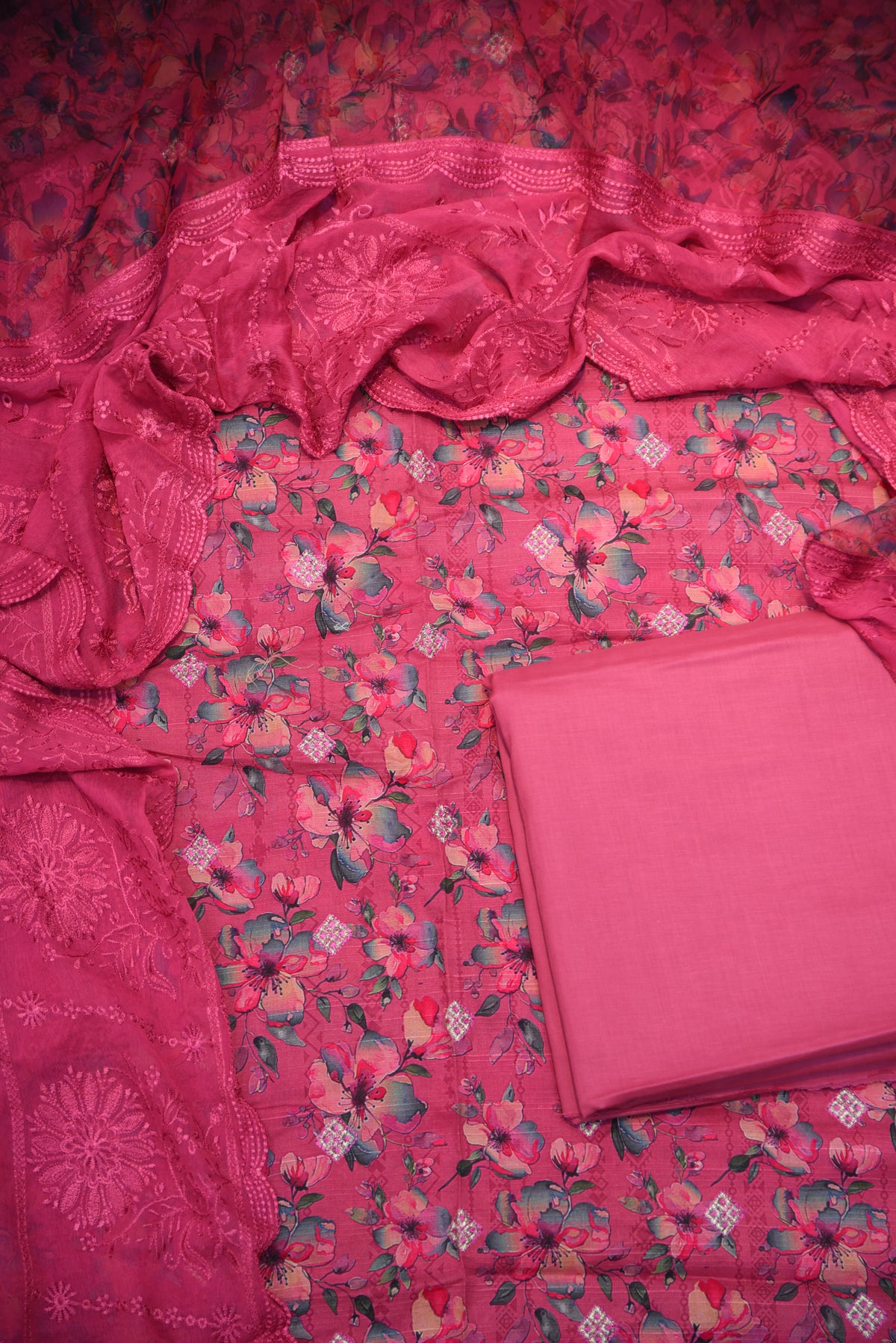 3PC Unstitched Ladies Suit - Doriya Lawn Summer Collection