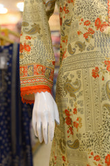 3Pc Stitched Ladies Suit - Lawn Emb Summer Collection