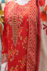 3Pc Stitched Ladies Suit - Lawn Emb Summer Collection