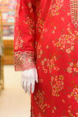 3Pc Stitched Ladies Suit - Lawn Emb Summer Collection