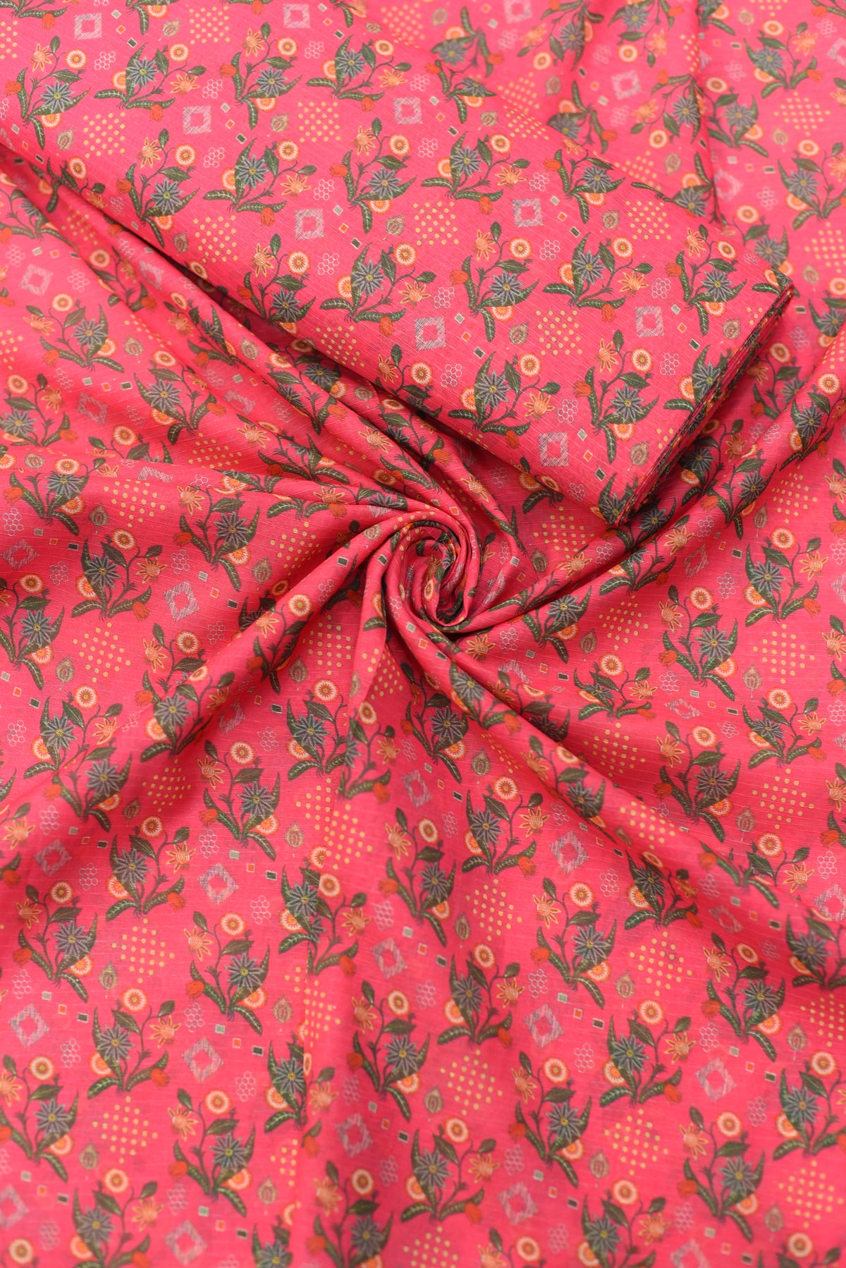 2Pc Unstitched Ladies Suit - Bana Dora Lawn - Summer Collection - EMB 01