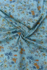 2Pc Unstitched Ladies Suit - Bana Dora Lawn - Summer Collection - EMB 01