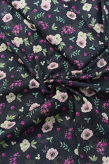 2Pc Unstitched Ladies Suit - Printed Lawn Summer Collection - EMB 01