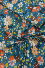 2Pc Unstitched Ladies Suit - Printed Lawn Summer Collection - EMB 01