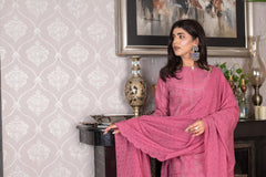 3-PC Unstitched Embroidery Sequence Mysha By Wania | WL-210