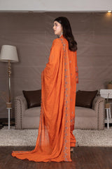 3-PC Unstitched Embroidery Sequence Mysha By Wania | WL-203