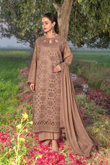 4-PC Unstitched Chikankari Embroidered Lawn Sajal By Wania | WL-65