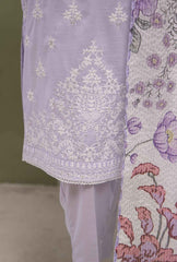 3-PC Unstitched Embroidered Lawn Dastan Slub by HZ Textiles | DSE-07