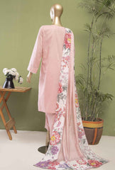 3-PC Unstitched Embroidered Lawn Dastan Slub by HZ Textiles | DSE-08