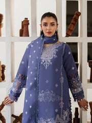 DU-05 | 3Pc Unstitched Suit Winter Embroidered Khaddar Duhu By Parishay