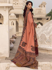 ARSH | 3 Pc Unstitched Suit Kashmiri Hand Wooven Embroidered Shawl Collection Bayaan By Cinq