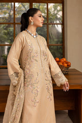 SKC-77 | 3PC Unstitched Suit Lawn Karandi Collection Enchante By Marjjan