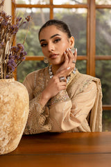 SKC-77 | 3PC Unstitched Suit Lawn Karandi Collection Enchante By Marjjan