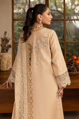 SKC-77 | 3PC Unstitched Suit Lawn Karandi Collection Enchante By Marjjan