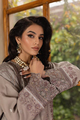 SKC-76 | 3PC Unstitched Suit Lawn Karandi Collection Enchante By Marjjan