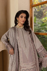 SKC-76 | 3PC Unstitched Suit Lawn Karandi Collection Enchante By Marjjan