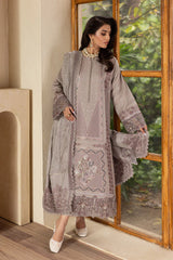 SKC-76 | 3PC Unstitched Suit Lawn Karandi Collection Enchante By Marjjan