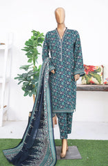 D-03 | 3Pc Stitched Suit (RTW) Winter Collection Khaddar By Bin Saeed