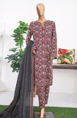 D-04 | 3Pc Stitched Suit (RTW) Winter Collection Khaddar By Bin Saeed