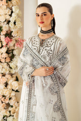 Dove | 3 Pc Unstitched Suit Embroidered Raw Silk Luxe By Alizeh