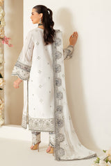 Dove | 3 Pc Unstitched Suit Embroidered Raw Silk Luxe By Alizeh