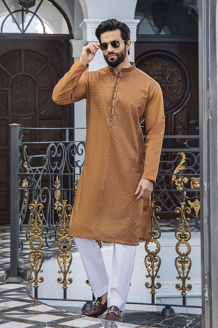 EG -1451 | Semi-Stitched Summer Kurta Eid Gala By Riwaj Men Swear