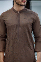 EG -1452 | Semi-Stitched Summer Kurta Eid Gala By Riwaj Men Swear