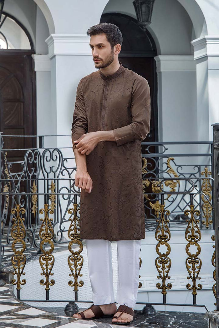 EG -1452 | Semi-Stitched Summer Kurta Eid Gala By Riwaj Men Swear