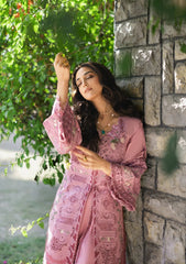 3-PC Unstitched Embroidered Luxury Lawn By Elaf Premium | ELY-09