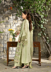 3-PC Unstitched Embroidered Luxury Lawn By Elaf Premium | ELY-11