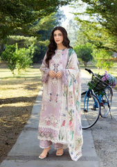 3-PC Unstitched Embroidered Luxury Lawn By Elaf Premium | ELY-1A