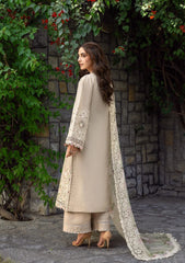 3-PC Unstitched Embroidered Luxury Lawn By Elaf Premium | ELY-2A