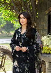 3-PC Unstitched Embroidered Luxury Lawn By Elaf Premium | ELY-2B