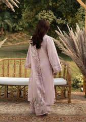 3-PC Unstitched Embroidered Luxury Lawn By Elaf Premium | ELY-4A