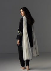 3-PC Unstitched Emroidered Lawn Coco By Zara Shahjahan | EVIA-9A