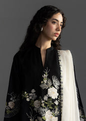 3-PC Unstitched Emroidered Lawn Coco By Zara Shahjahan | EVIA-9A