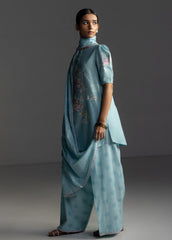 3-PC Unstitched Emroidered Lawn Coco By Zara Shahjahan | EVIA-9B