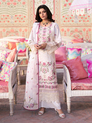 Eileen | 3Pc Unstitched Suit Luxury Lawn 25 Husn e Jahan By Mahnur