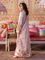 Eileen | 3Pc Unstitched Suit Luxury Lawn 25 Husn e Jahan By Mahnur