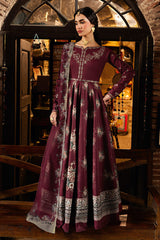 3-PC Unstitched Lawn Embroidered Ek Dopahar By Shagna | SP-103 (MANJOGI)