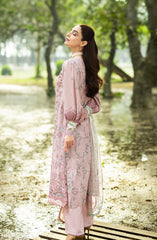 3-PC Unstitched Luxury Embroidered Chikankari By Elaf | ERC-8A