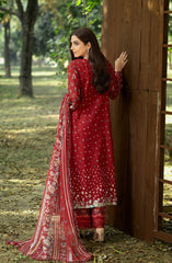 3-PC Unstitched Luxury Embroidered Chikankari By Elaf | ERC-1B