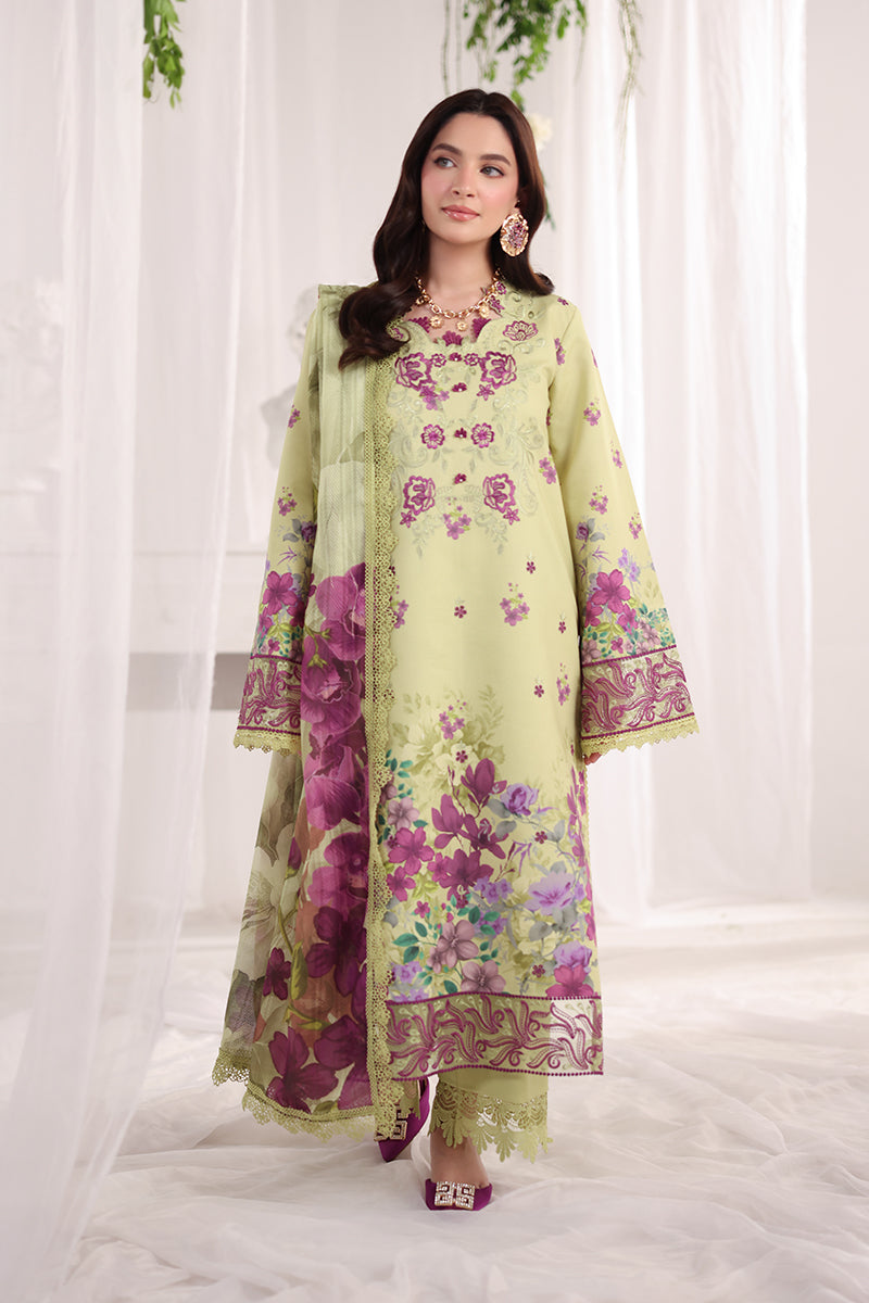 Elena | 3Pc Unstitched Suit Summer Embroidered Edit '26 Nova By Rang Rasiya