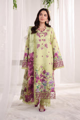 Elena | 3Pc Unstitched Suit Summer Embroidered Edit '26 Nova By Rang Rasiya