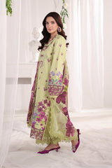 Elena | 3Pc Unstitched Suit Summer Embroidered Edit '26 Nova By Rang Rasiya