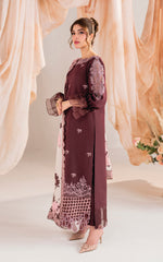 Elysian-MW-12 | 3Pc Unstitched Suit Winter Meraki By Asifa & Nabeel