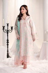 Emilia | 3Pc Unstitched Suit Summer Embroidered Edit '26 Nova By Rang Rasiya
