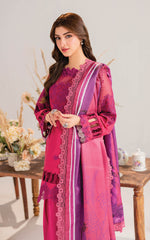 Essence-MW-14 | 3Pc Unstitched Suit Winter Meraki By Asifa & Nabeel