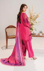 Essence-MW-14 | 3Pc Unstitched Suit Winter Meraki By Asifa & Nabeel